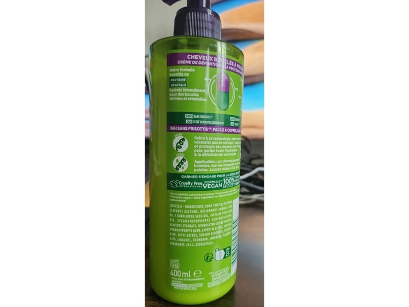 Garnier Fructis Nutric Curl Defining Cream, 400 mL