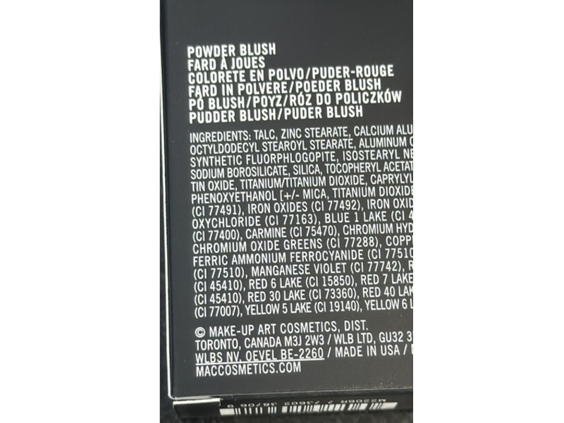 M.A.C. Cosmetics Powder Blush, Pink Swoon, 0.21 oz/6 g