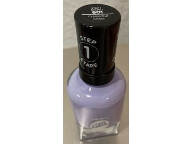Sally Hansen Miracle Gel Nail Polish, Step 1,601 Crying Out Cloud, 0.5 fl oz