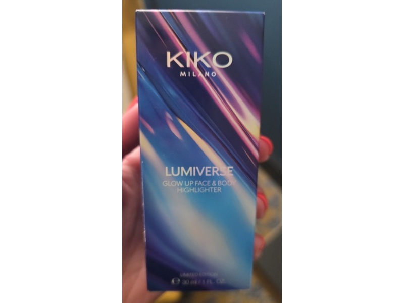 Kiko Milano Lumiverse Glow Up Face & Body Highlighter, 1 fl oz/30 mL