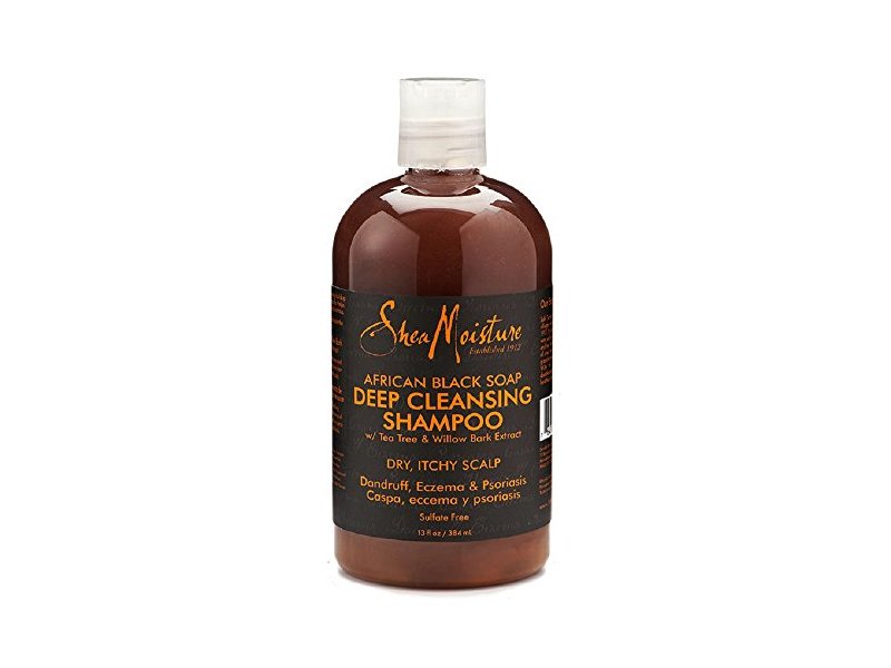 SheaMoisture African Black Soap Deep Cleansing Shampoo, 13 fl oz