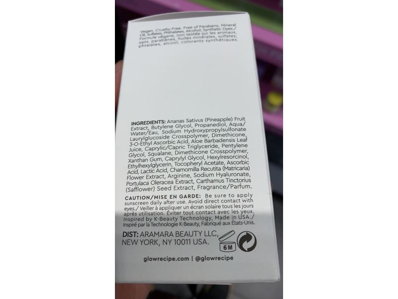 Glow Recipe Pineapple-C Bright Serum, 1 fl oz/30 mL