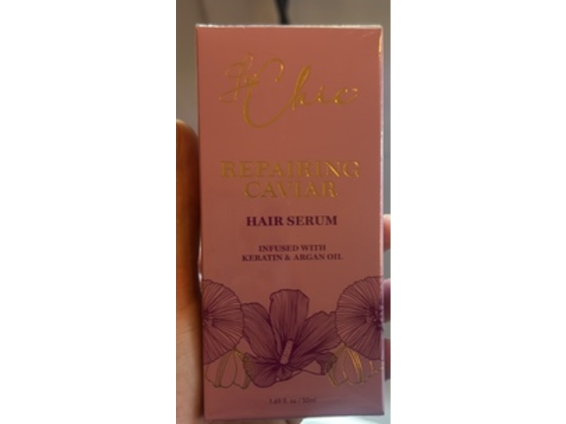 Le Chic Repairing Caviar Hair Serum, Keratin & Argan Oil, 1.69 fl oz/50 mL