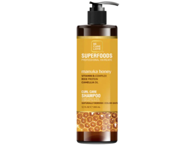 Be Care Love Curl Care Shampoo, Manuka Honey, 12 fl oz/355 mL