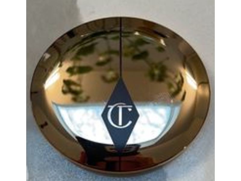 Charlotte Tilbury Flawless Finish Setting Pressed Compact Powder, 2 Medium, 0.11 oz/3.4 g