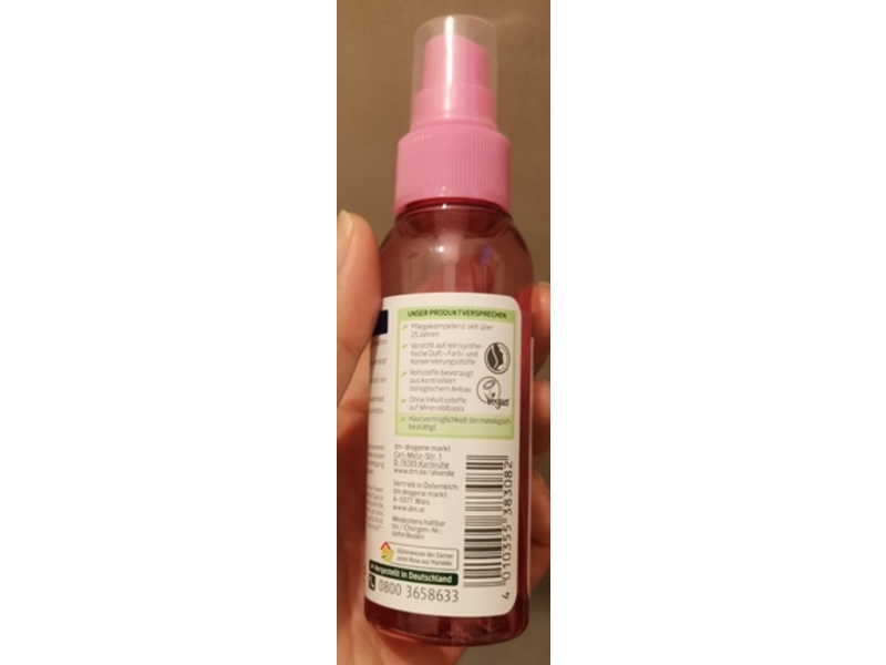 dm Alverde Natural Cosmetics Organic Rose Flower Water , 100 mL