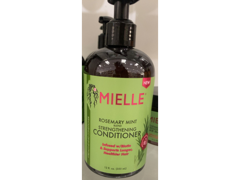 Mielle Strengthening Conditioner, Rosemary Mint Blend, 12 fl oz/355 mL