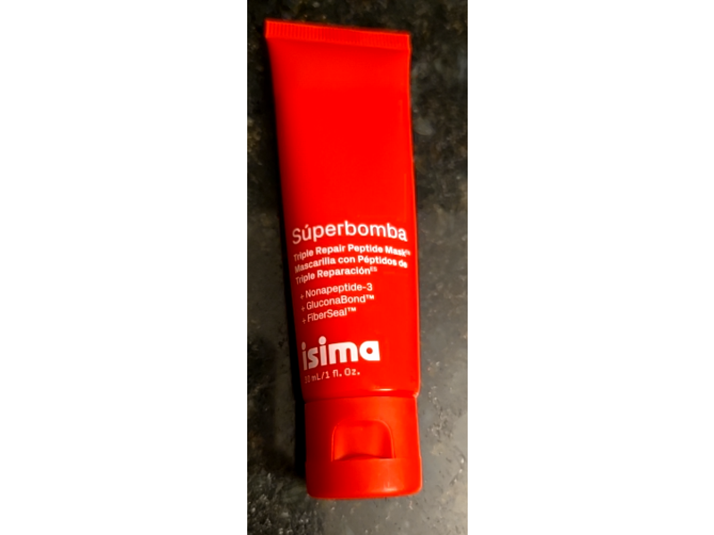 Isima Super Bomba Triple Repair Peptide Mask, 1 fl oz/30 mL