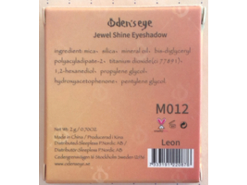 Oden's Eye Jewel Shine Eyeshadow, Leon, 0.70 oz/2 g