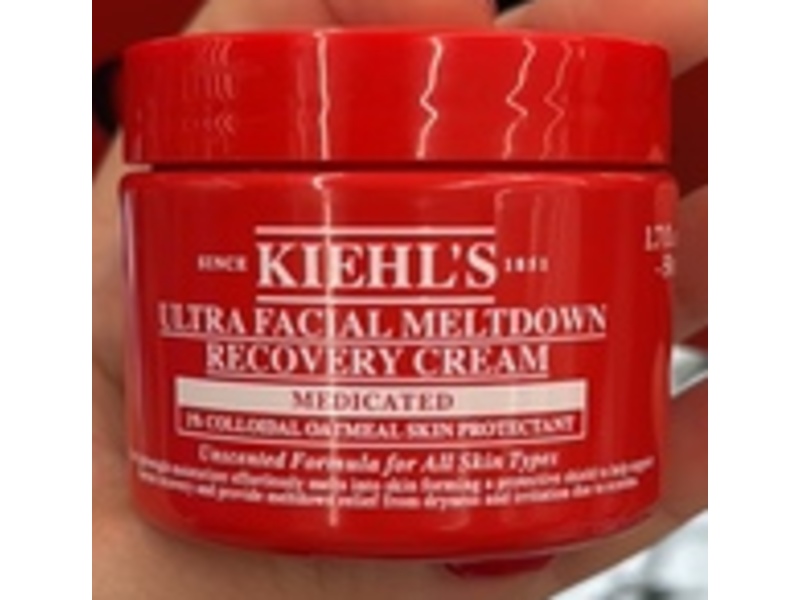 Kiehl's Ultra Facial Meltdown Recovery Cream, 1% Colloidal Oatmeal, 1.7 fl oz/50 mL