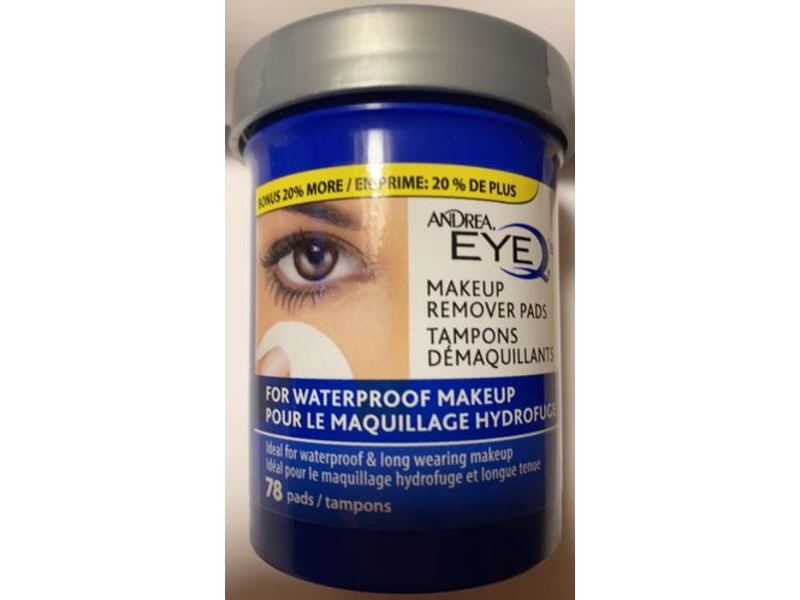 Andrea Eye Makeup Remover Pads, 78 Counts