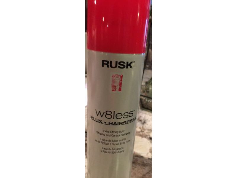 Rusk W8less Plus - Hairspray, Extra Strong Hold, 10 fl oz/359 mL