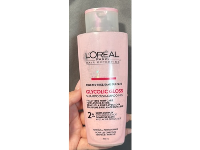 L'oreal Paris Glycolic Gloss Sulfate-Free Shampoo, 200 mL