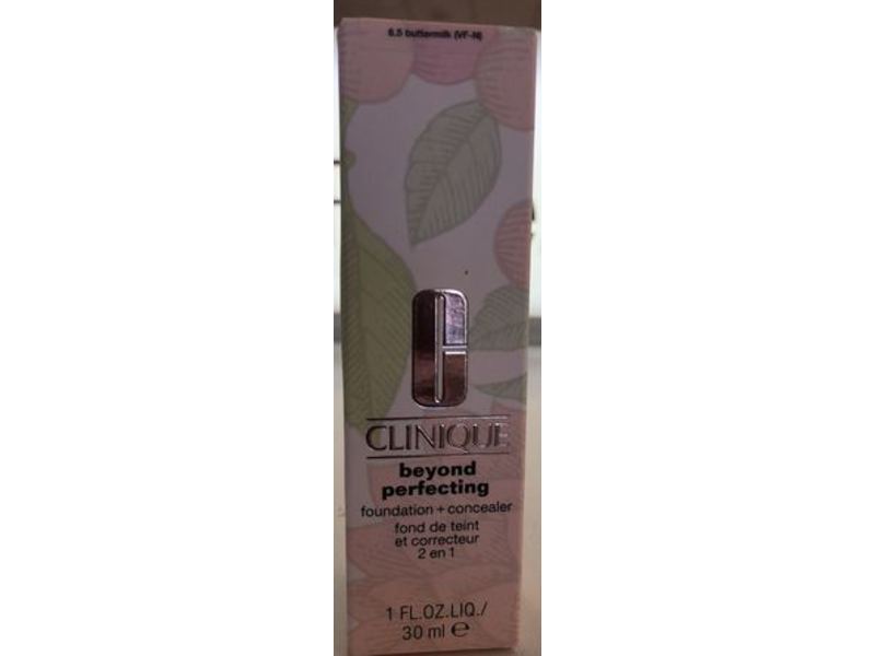 Clinique Beyond Perfecting Foundation + Concealer, Buttermilk, 1 fl oz/30 mL