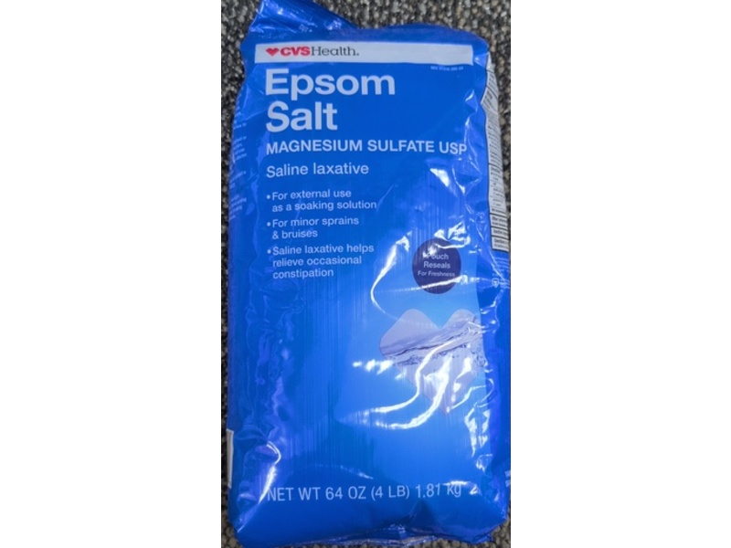 CVS Health Epsom Salt, 64 oz/1.81 kg