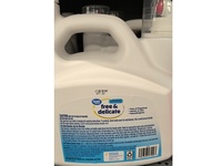 Great Value Free & Delicate Laundry Detergent, Unscented, 100 Loads, 132 fl oz/3.9 L - thumbnail 4