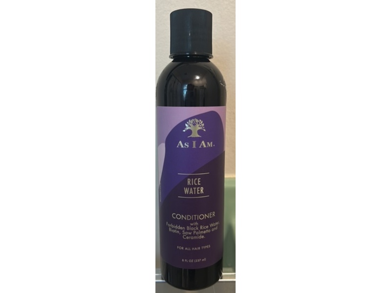 As I Am Conditioner, Rice Water, 8 fl oz/237 mL