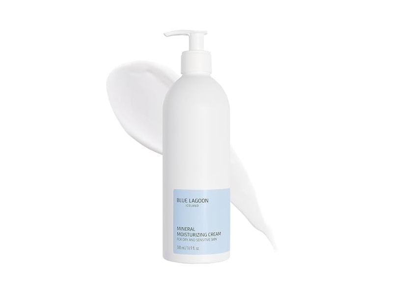 Blue Lagoon Iceland Mineral Moisturizing Cream, 16.9 fl oz/500 mL