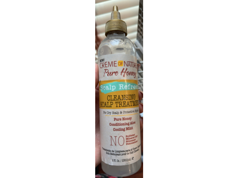 Creme of Nature Cleansing Scalp Treatment, 8 fl oz/236.5 mL