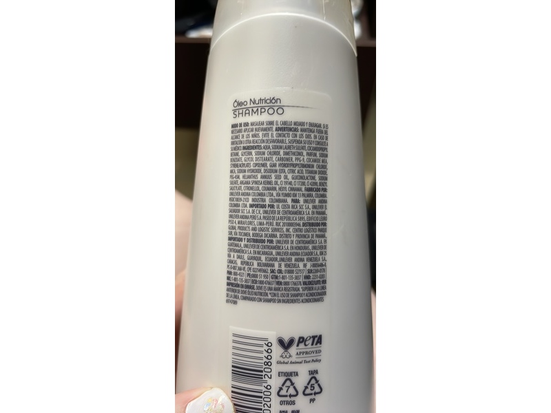 Dove Oil Nutrition Shampoo, 370 mL