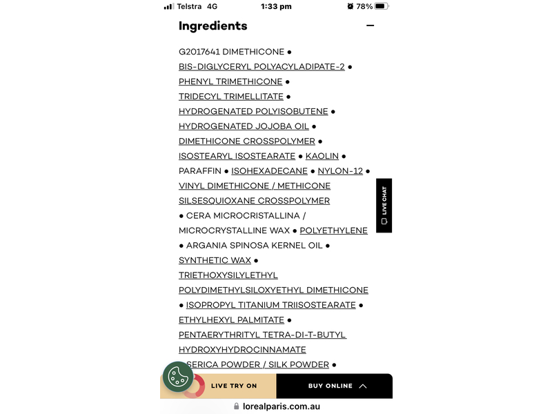 L'Oreal Intense Volume Matte Lipstick, 633 Le Rosy Confident, 1.8 g