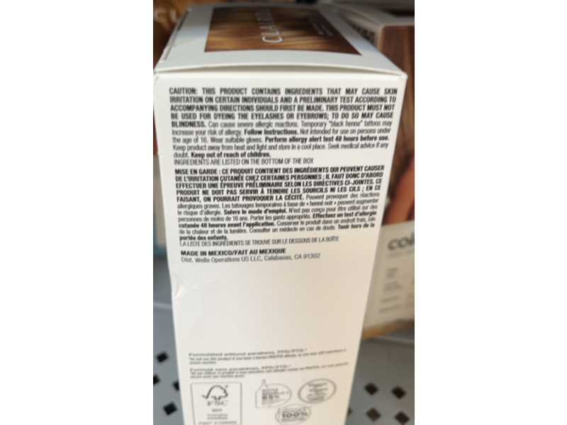 Clairol Color Strong Permanent Zero Ammonia Hair Color, 7.0 Dark Blonde, 1 Application