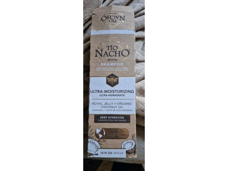 Tio Nacho Ultra Moisturizing Shampoo, Royal Jelly + Organic Coconut Oil, 14 fl oz/415 mL