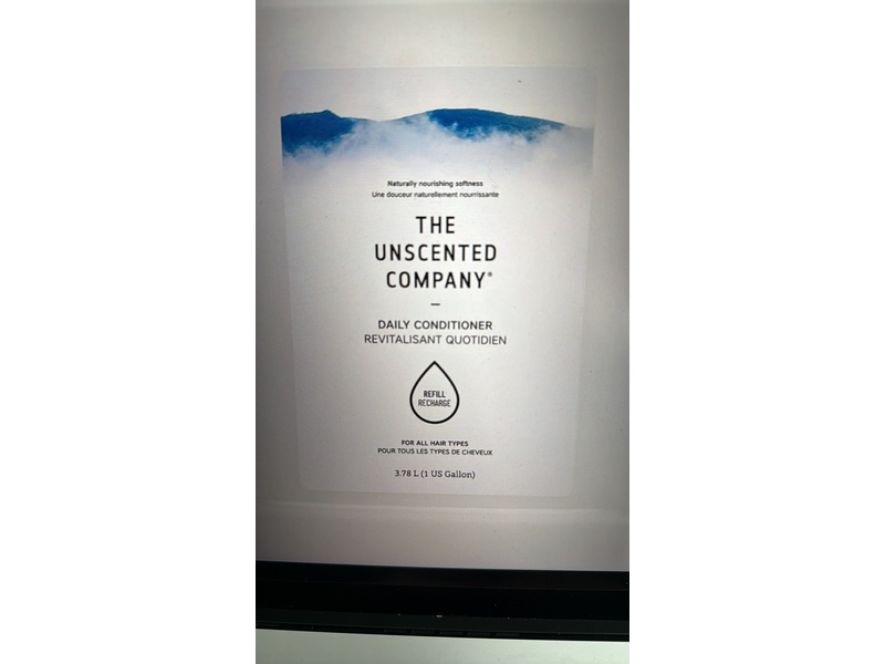 The Unscented Company Daily Conditioner, 3.78 L
