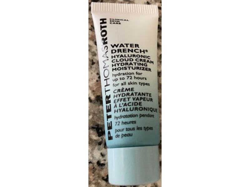 Peter Thomas Roth Water Drench Hyaluronic Cloud Cream Hydrating Moisturizer, 0.25 fl oz/7.5 mL