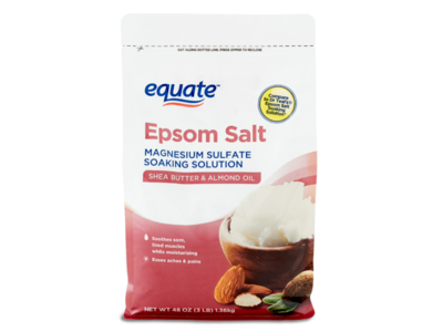 Equate Epsom Salt Magnesium Salt, Shea Butter & Almond Oil, 48 oz/1.36 kg