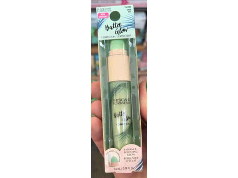 Physicians Formula Butter Glow Corrector, Green, 0.19 fl oz/5.6 mL