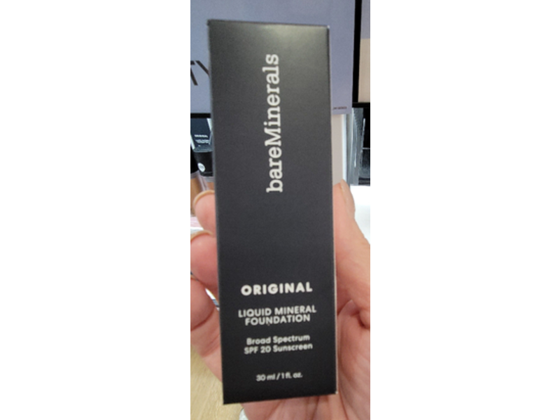 bareMinerals Liquid Mineral Foundation, SPF 20, Original, 06 Neutral Ivory, 1 fl oz/30 ml