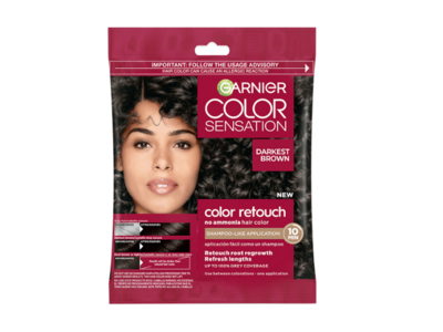 Garnier Color Sensation Color Retouch, Dark Brown, 1 Application, Pack Of 6