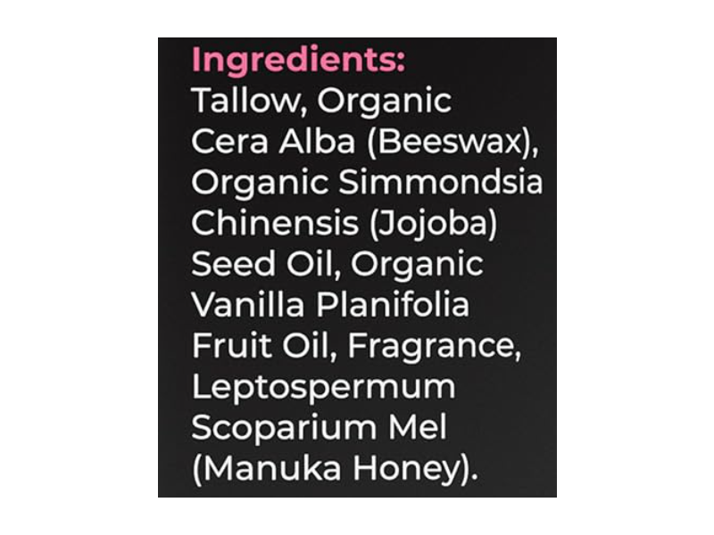 Healing Solutions Whipped Tallow Cream, Mallowglow, 3 oz/85 g