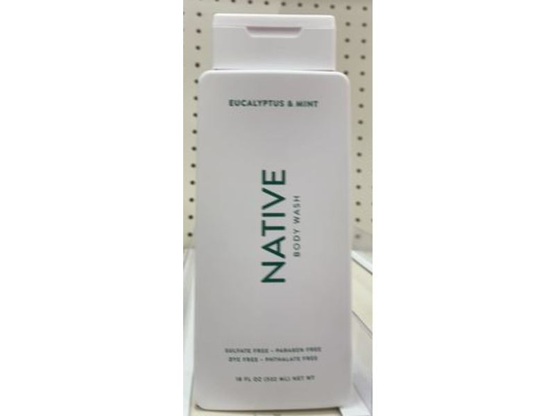 Native Body Wash, Eucalyptus & Mint, 18 fl oz