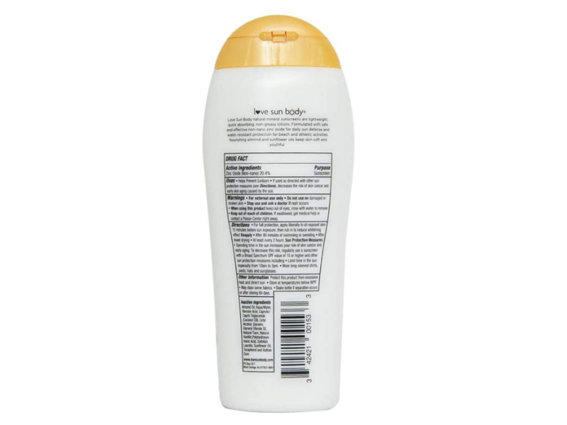 Love Sun Body 100% Natural Origin Protection SPF 30, 6.76 oz/200ml