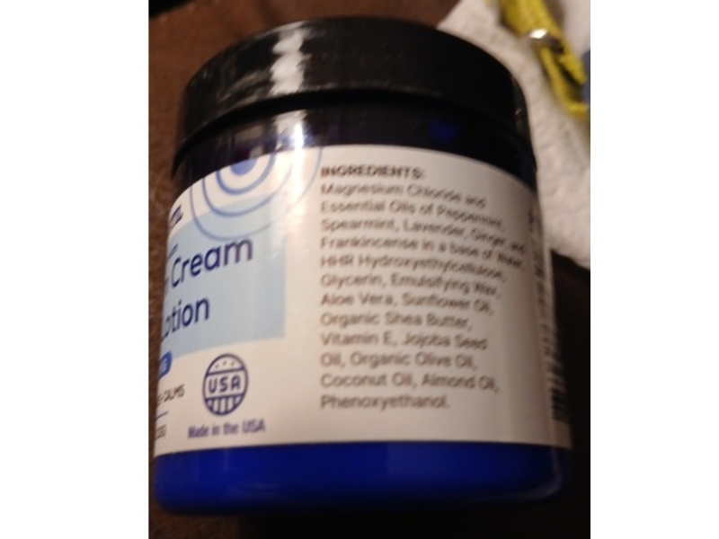 Migrastil Magnesium Cream & Body Lotion, Cooling, 4 oz/113 g