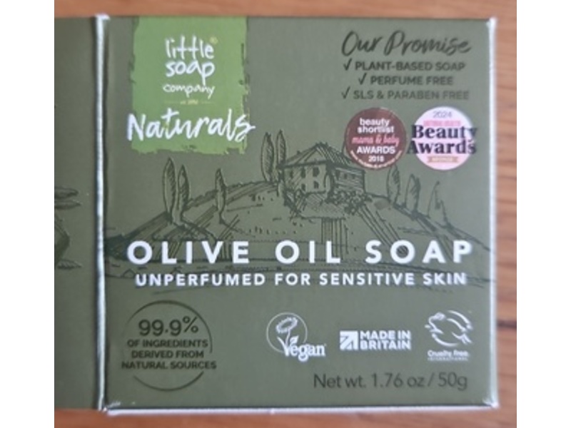 Little Soap Company Olive Oil Soap, 1.79 oz/50 g