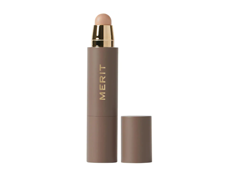 Merit The Minimalist Perfecting Complexion Foundation & Concealer Stick, Bone, 0.23 oz