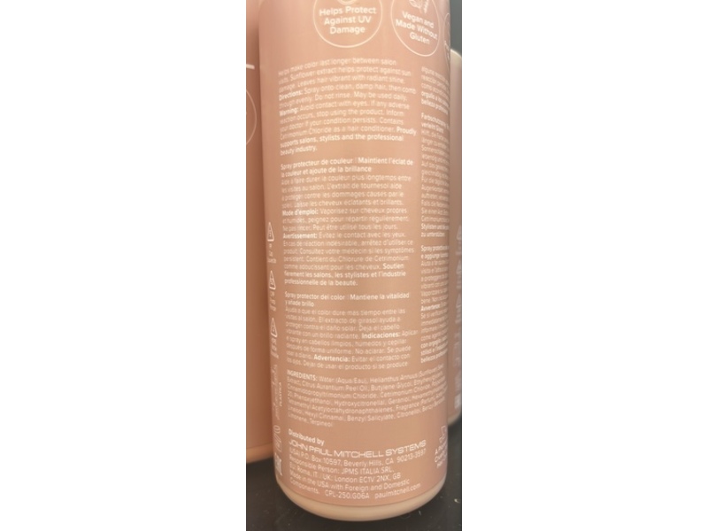Paul Mitchell Color Protect Locking Spray, Color, 8.5 fl oz/250 mL