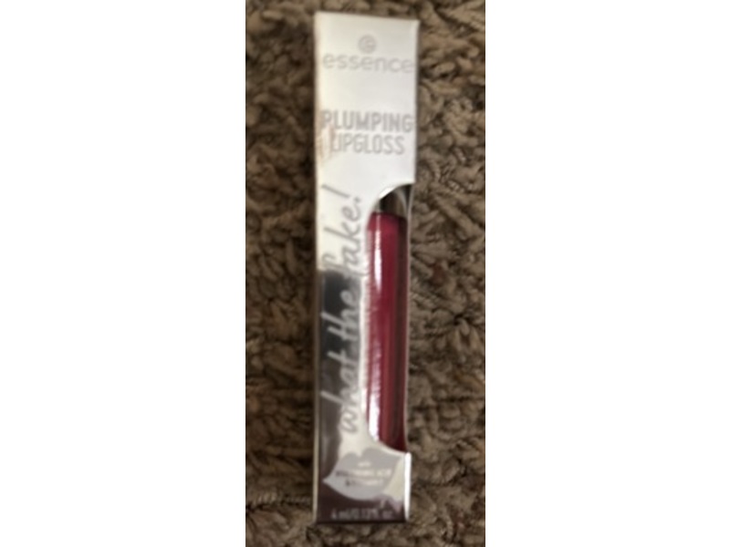 essence What The Fake! Plumping Lip Gloss, 102 Pink About It, 0.13 oz/4 mL
