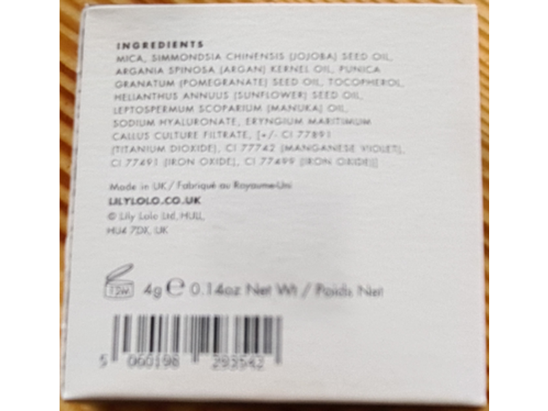 Lily Lolo Pressed Blush, Coming Up Roses, 0.14 oz/4 g