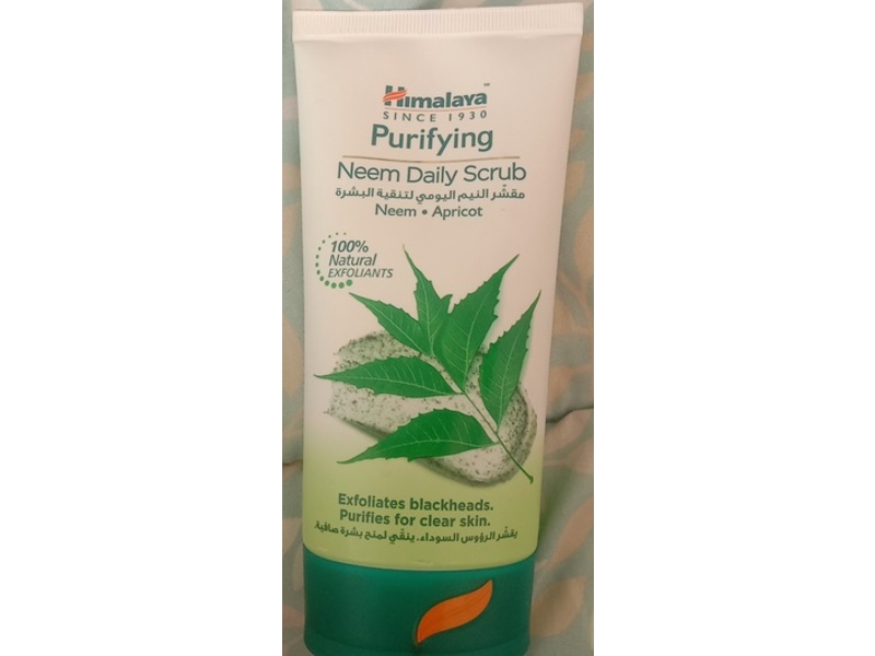 Himalaya Purifying Daily Scrub, Neem & Apricot, 150 mL