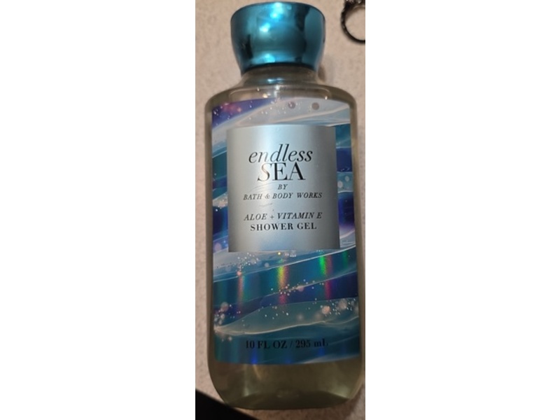 Bath & Body Works Endless Sea Shower Gel, Aloe + Vitamin E, 10 fl oz/295 mL
