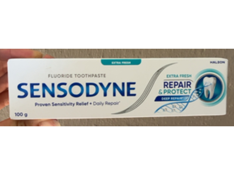 Sensodyne Repair & Shine Fluoride Toothpaste, Extra Fresh, 100g
