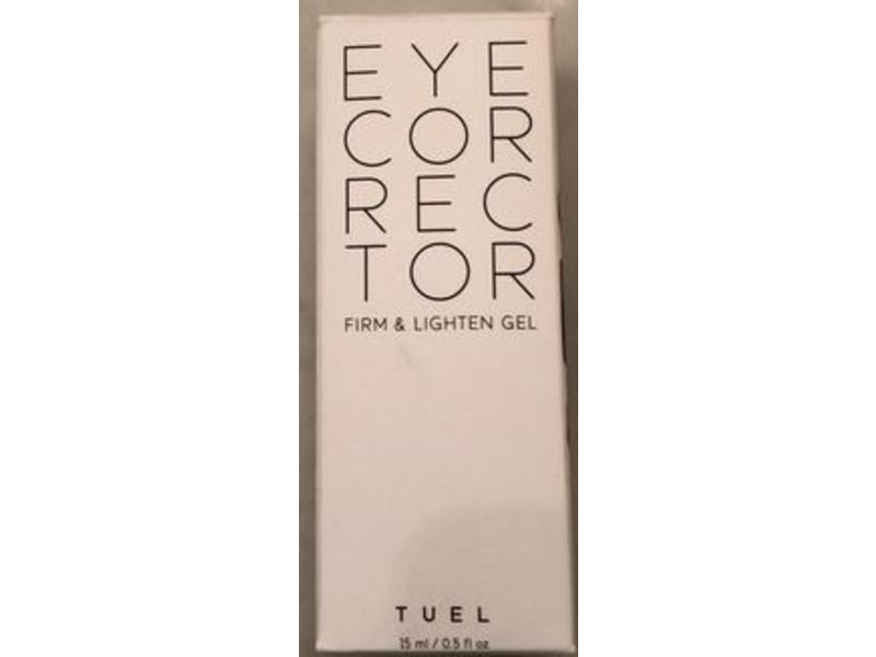 Tuel Eye Corrector Firm & Lighten Gel, 0.5 fl oz/15 mL
