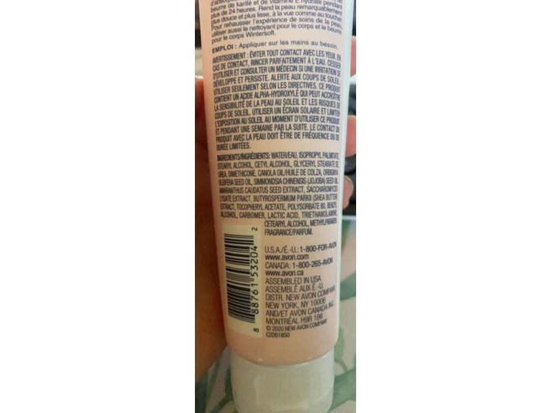 Avon Skin So Soft Nourishing Hand Cream, Wintersoft, 3.4 fl oz/100 mL