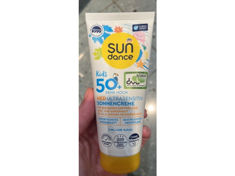 Sun Dance Kids Sunscreen Cream, SPF 50+, 100 mL