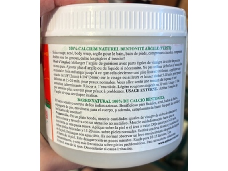 Aztec Secret Indian Healing Clay, 16 oz/454 g