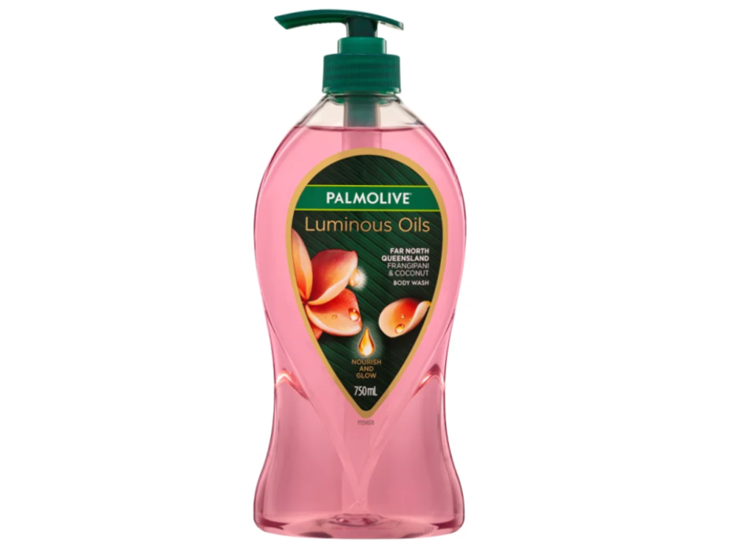 Palmolive Luminous Oils Bodywash, Coconut & Frangipani, 750 mL